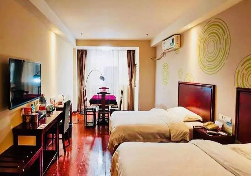 ホテル Greentree Inn Shandong Zaozhuang Tengzhou Jiefang Road Business