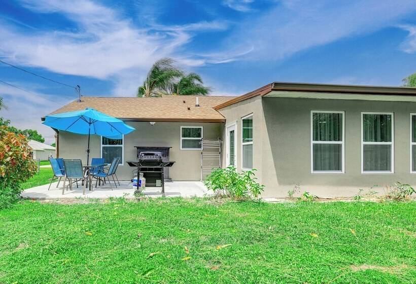 Port St Lucie Home W/ Patio + Grill: 7 Mi To Beach