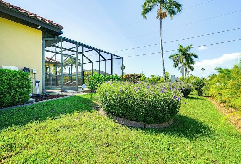 3 Mi To Beach: Cape Coral Escape W/ Private Pool