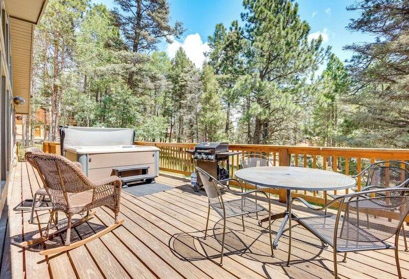 4 Mi To Angel Fire Resort: Retreat W/ Hot Tub
