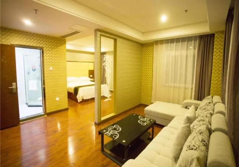 ホテル Greentree Inn Fuyang Yijing International North Do