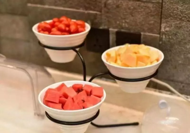 Hotelli Greentree Inn Langfang Guan County Xinyuan Street Express