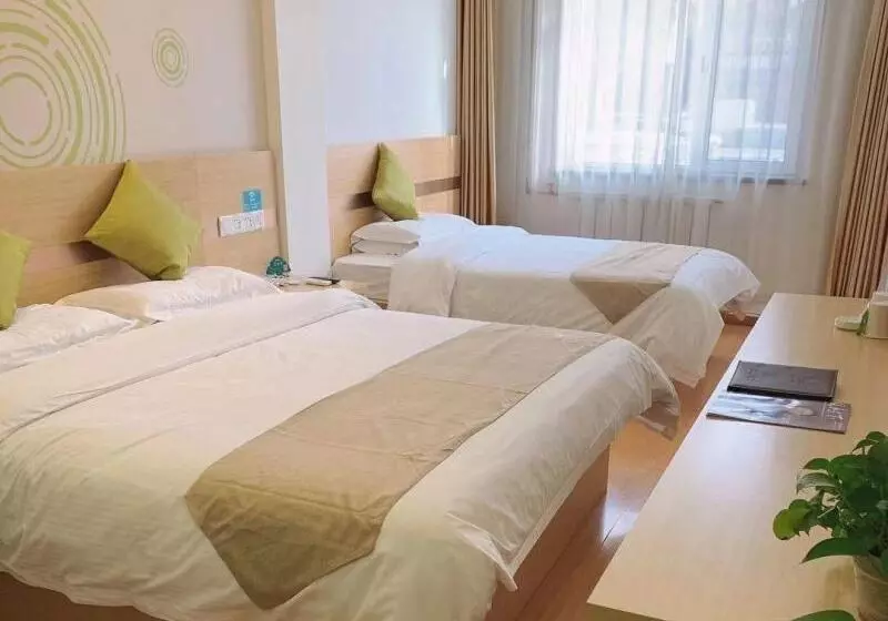 Hotelli Greentree Inn Langfang Guan County Xinyuan Street Express