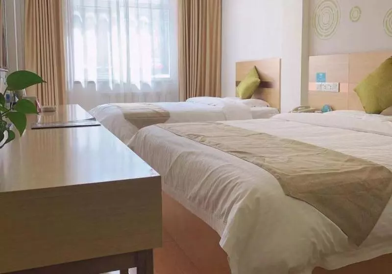 Hotelli Greentree Inn Langfang Guan County Xinyuan Street Express