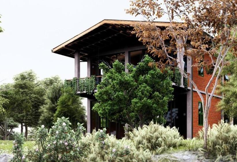 בית מלון כפרי Bushlark Lake Lodge