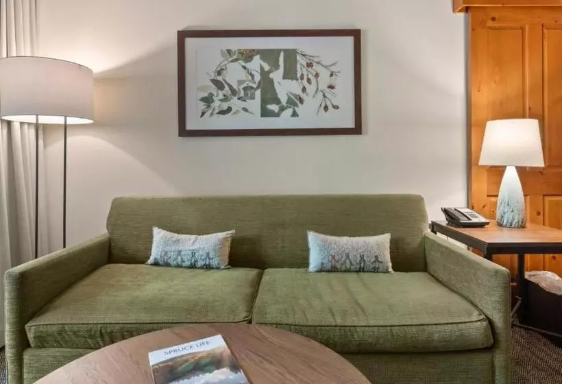 Lomakeskus 1122a 1 Bdrm The Pines Ski In Ski Out Lodge At Spruce Peak