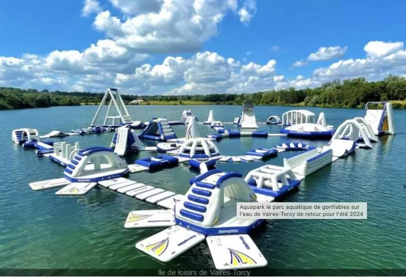 Aamiaismajoitus (B&B) Disneyland Chambre Climatisée Vaires Sur Marne Au Cœur Des Jeux Olympiques