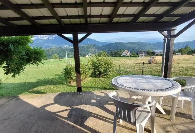 ベッドアンドブレックファースト Chalet Indépendant Chez Aurèle