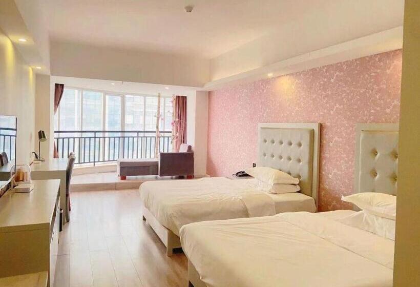 酒店 Poltton International Apartment City Center Wanda Plaza Branch