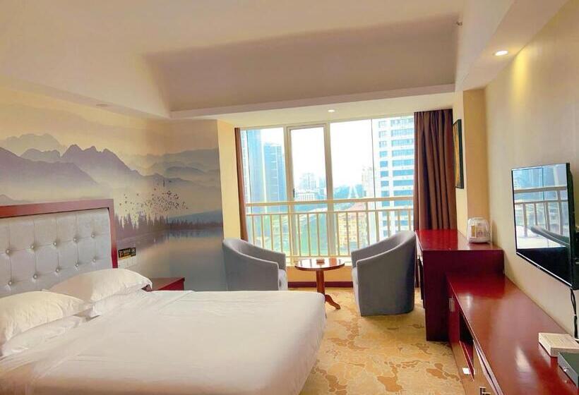 בית מלון כפרי Poltton International Apartment City Center Wanda Plaza Branch