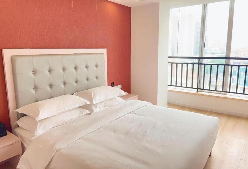 酒店 Poltton International Apartment City Center Wanda Plaza Branch