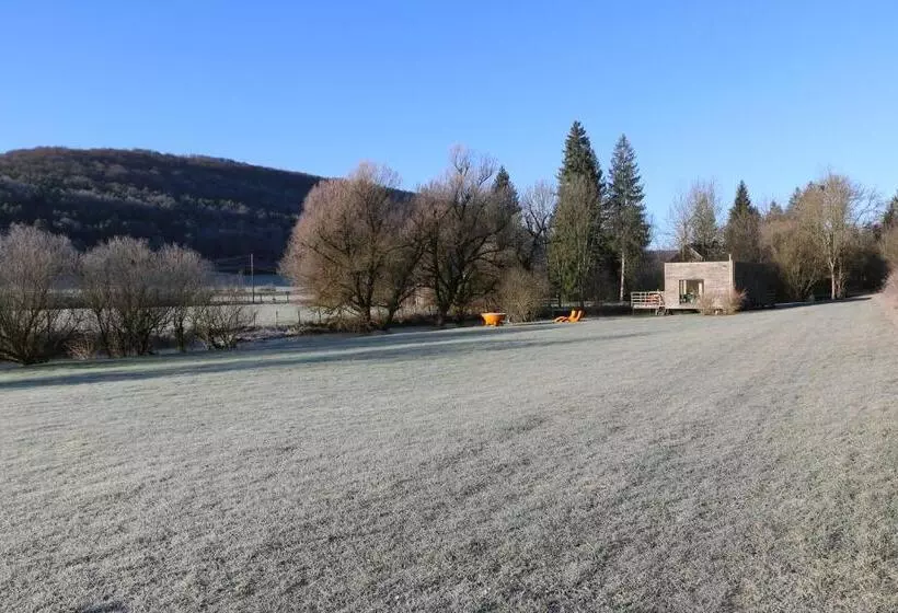 ベッドアンドブレックファースト La Cabane Du Pont De L Ignon Spa Hébergement Atypique Tout Confort En Bourgogne