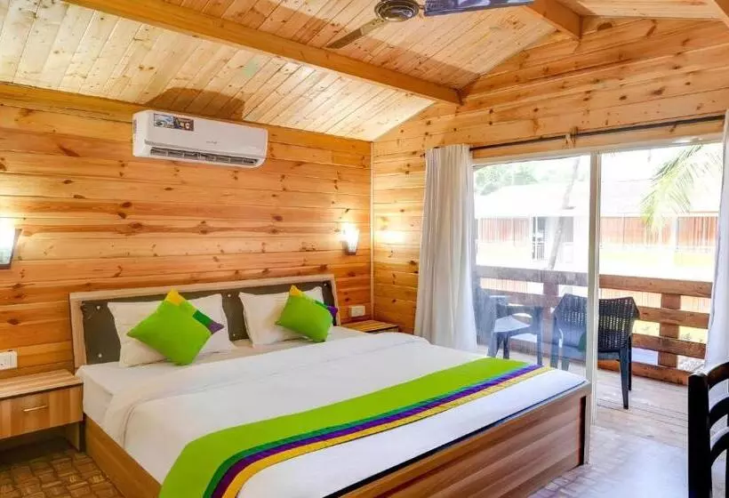 ホテル Beachwalk Retreat   Within 100 Metres From Morjim Beach