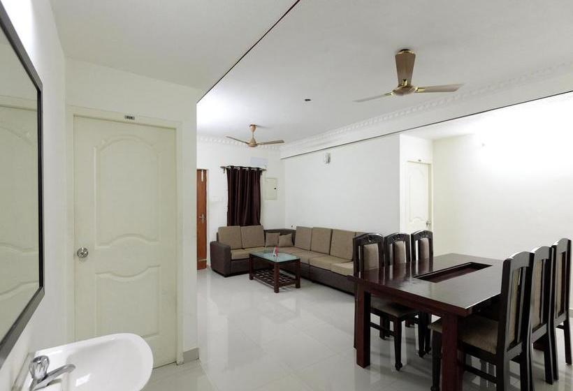 호텔 Oyo Rooms Ambattur Estate Road Behind Spartan School