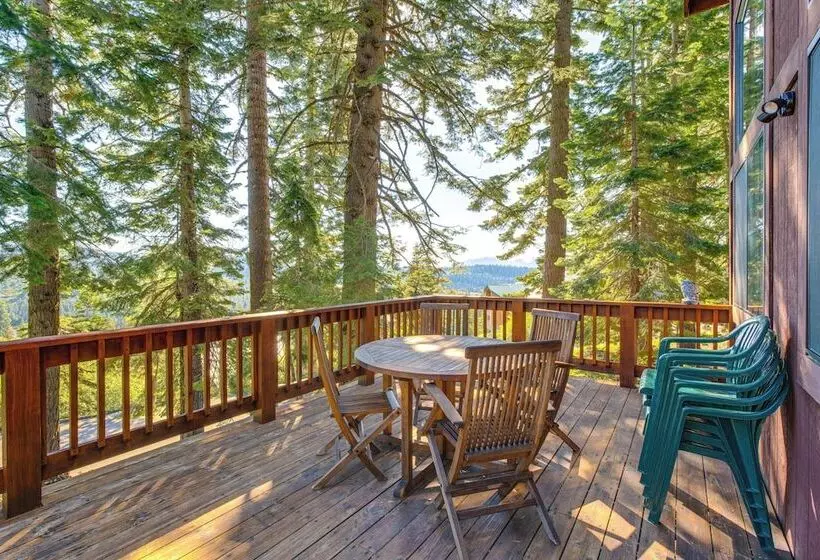 1 Mi To Skiing: Cabin W/ Deck In Bear Valley!