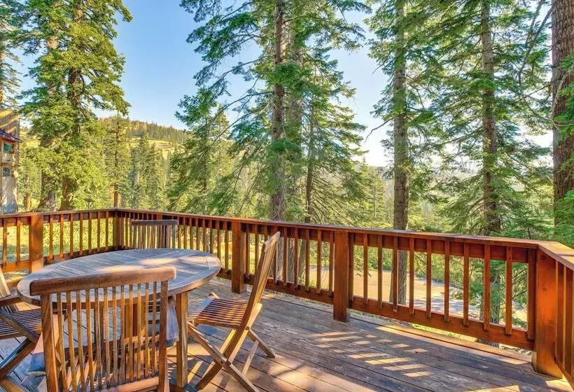 1 Mi To Skiing: Cabin W/ Deck In Bear Valley!