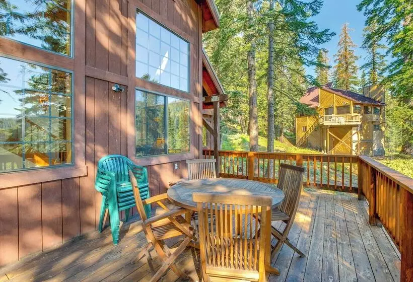 1 Mi To Skiing: Cabin W/ Deck In Bear Valley!
