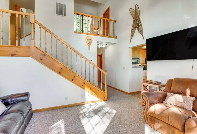 1 Mi To Skiing: Cabin W/ Deck In Bear Valley!