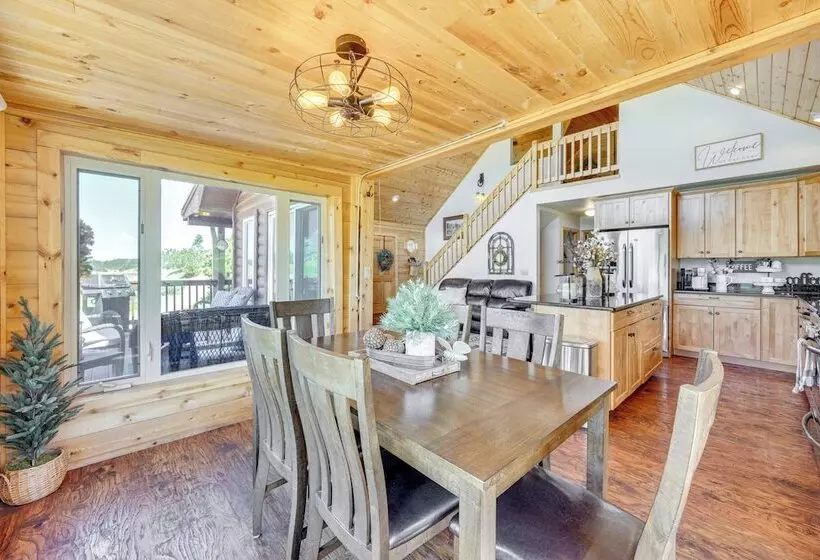 Lakefront Divide Cabin W/ Game Room!