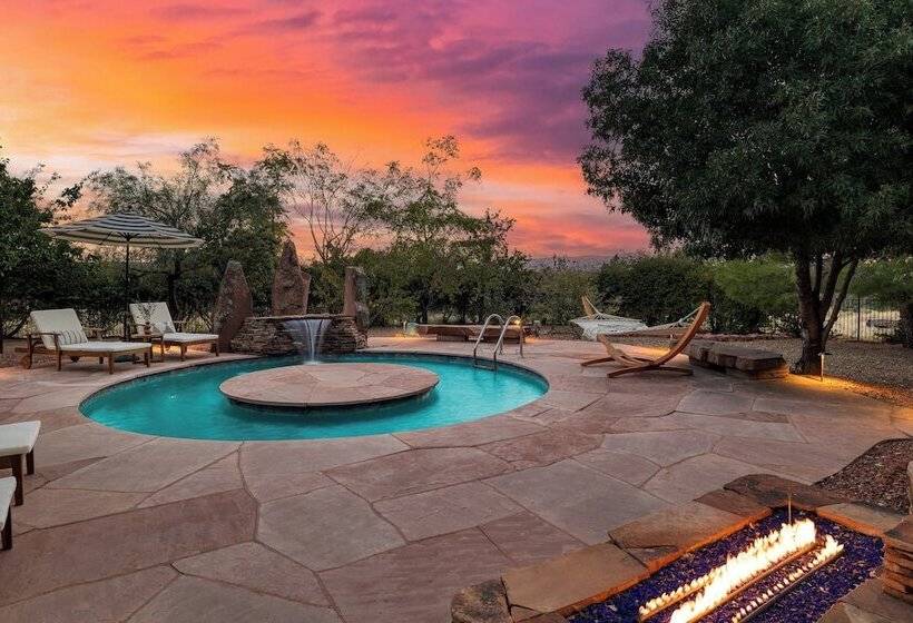 Mystic Sunset By Avantstay Thunder Mountain View + Pool, Driving Range, Casita