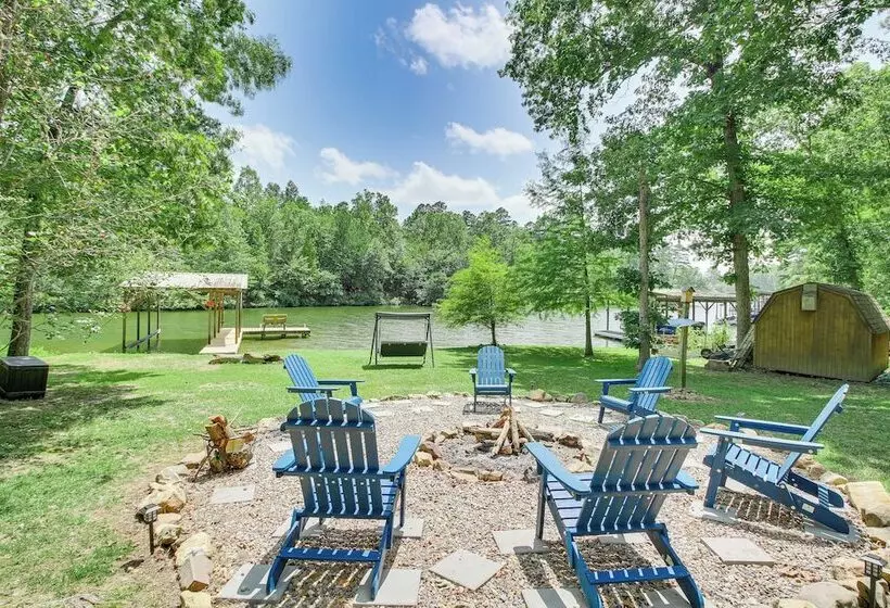 Hot Springs Retreat W/ Private Dock + Hot Tub!
