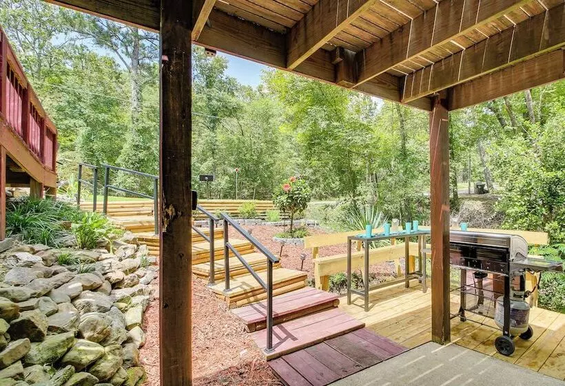 Hot Springs Retreat W/ Private Dock + Hot Tub!