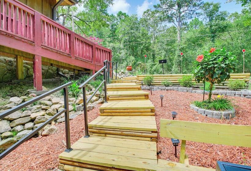 Hot Springs Retreat W/ Private Dock + Hot Tub!