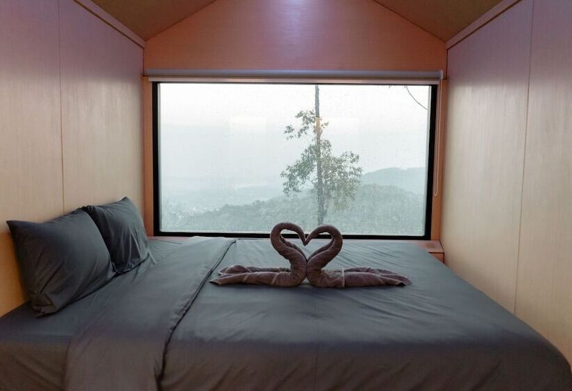 בית מלון כפרי Bobocabin Dieng Wonosobo