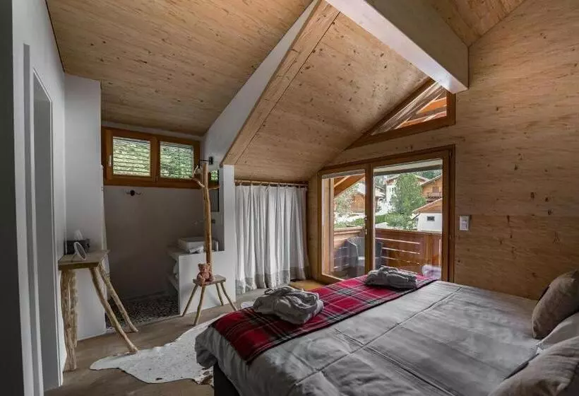 ベッドアンドブレックファースト Les Mazots Du Clos