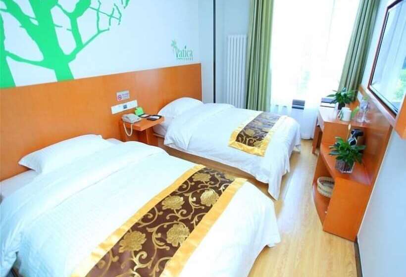 Hotell Vatica Beijing Chaoyang West Dawang Rd Jiulongshan Metro Station
