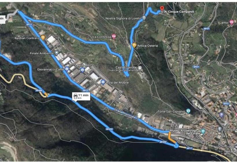 مبيت وإفطار Ai Cinque Campanili