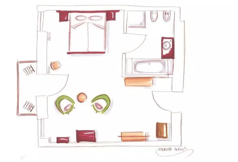 ベッドアンドブレックファースト Niedermairhof