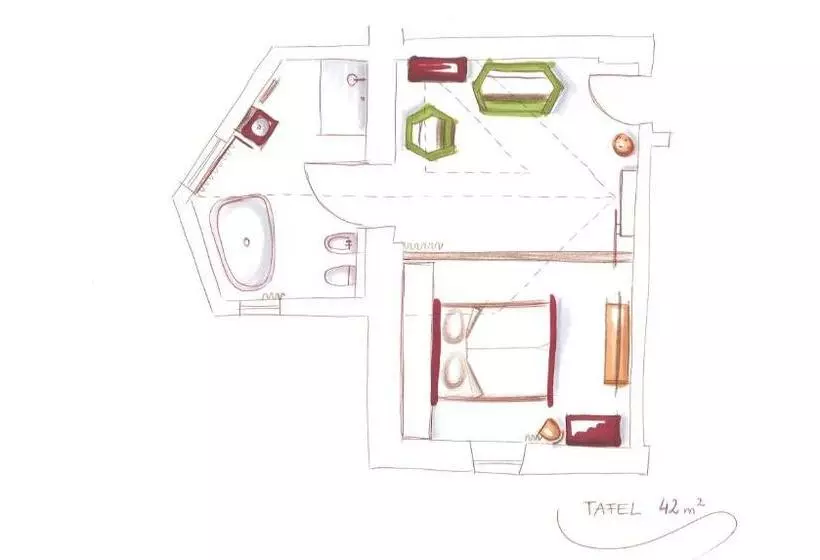ベッドアンドブレックファースト Niedermairhof