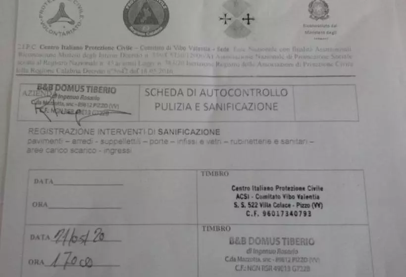 B&b Domus Tiberio