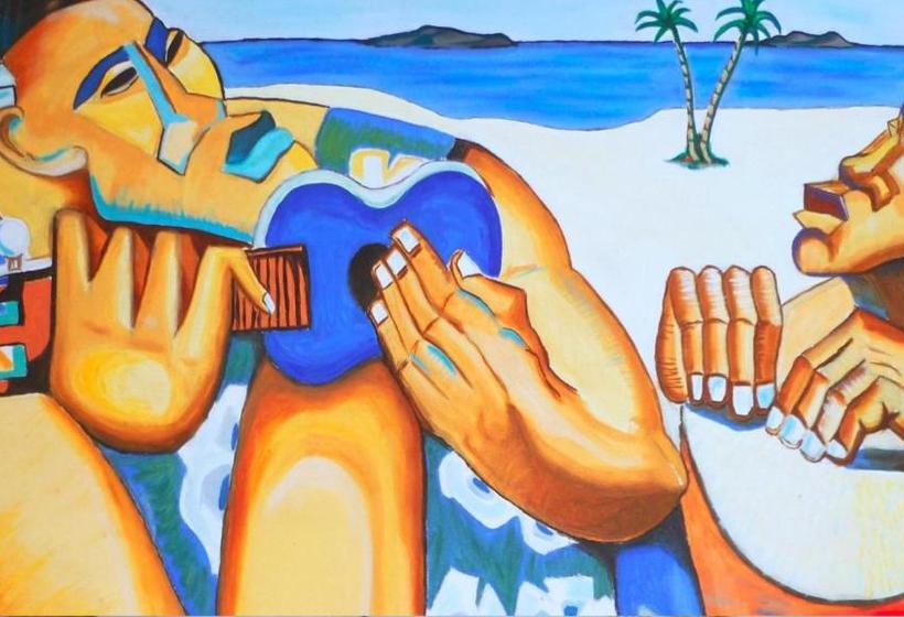 تختخواب و صبحانه Ohana Lodge