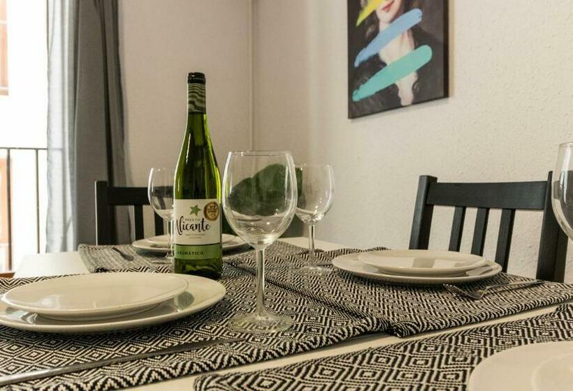 Jorge Juan, Acogedor Apartamento En El Centro De Alicante