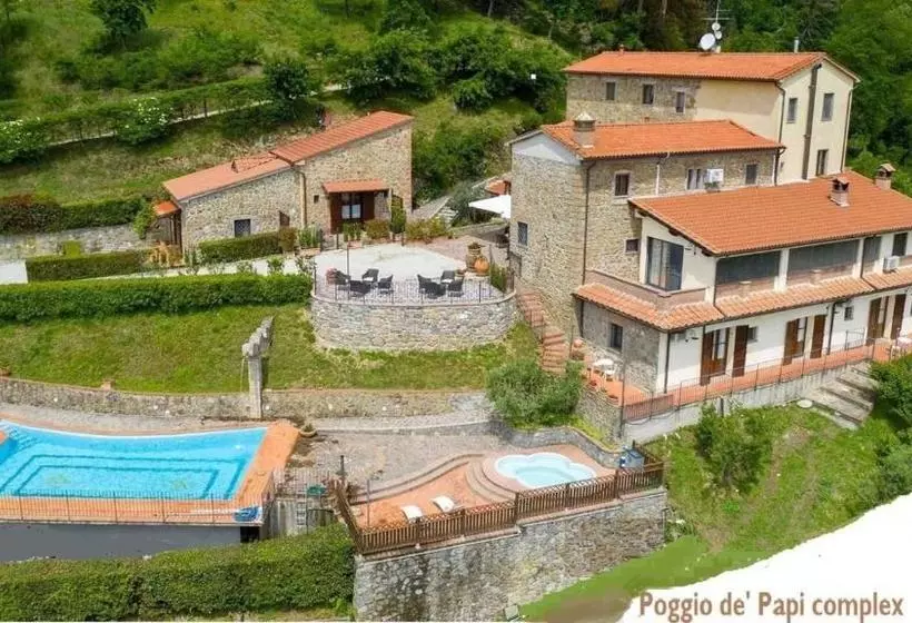 Hotelli Agriturismo Poggio De Papi