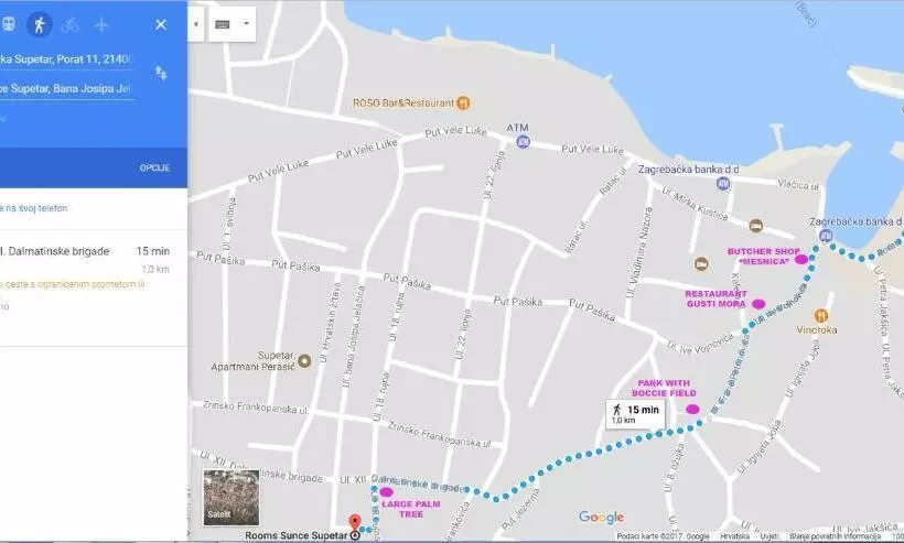 Hotelli Guest House Sunce, Traveler S Choice Best Panoramic View, Supetar Island Brac