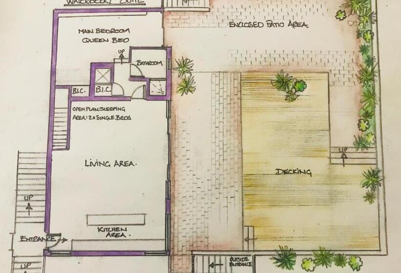 פנסיון Beach Forest Lodge