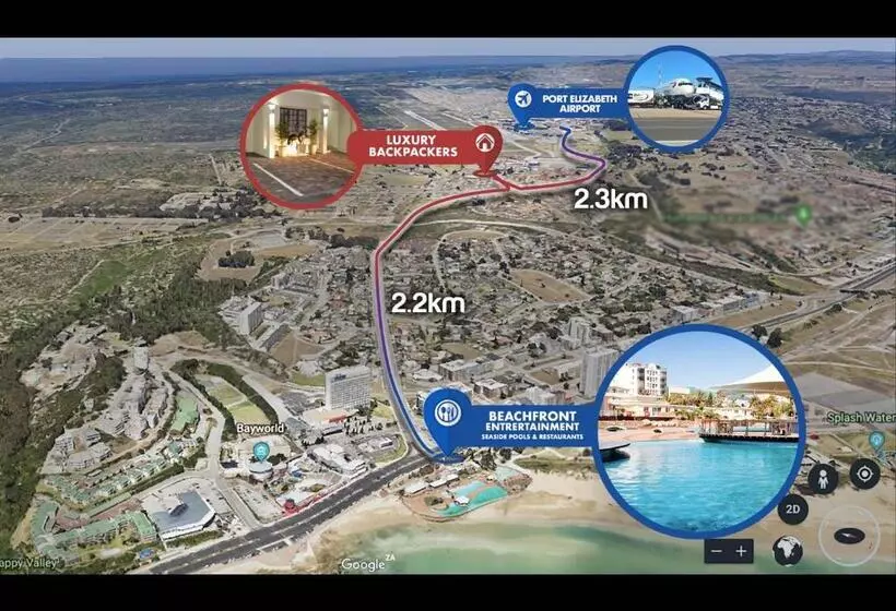 Retkeilymaja Luxury Backpackers