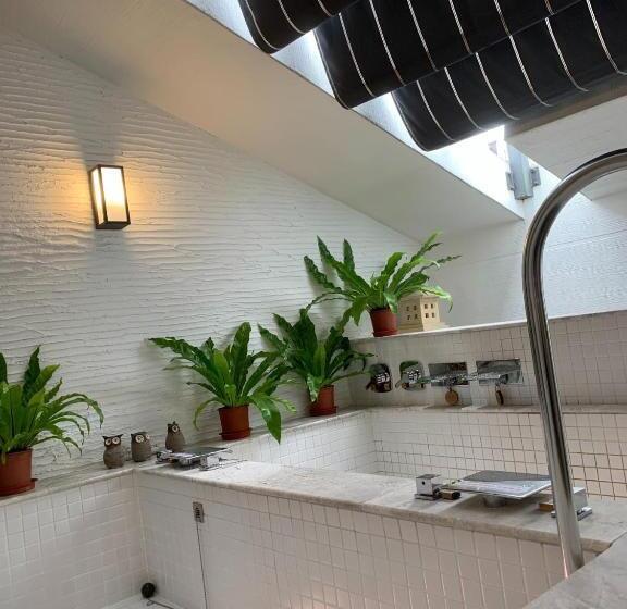 تختخواب و صبحانه 山月二二villa溫泉墅