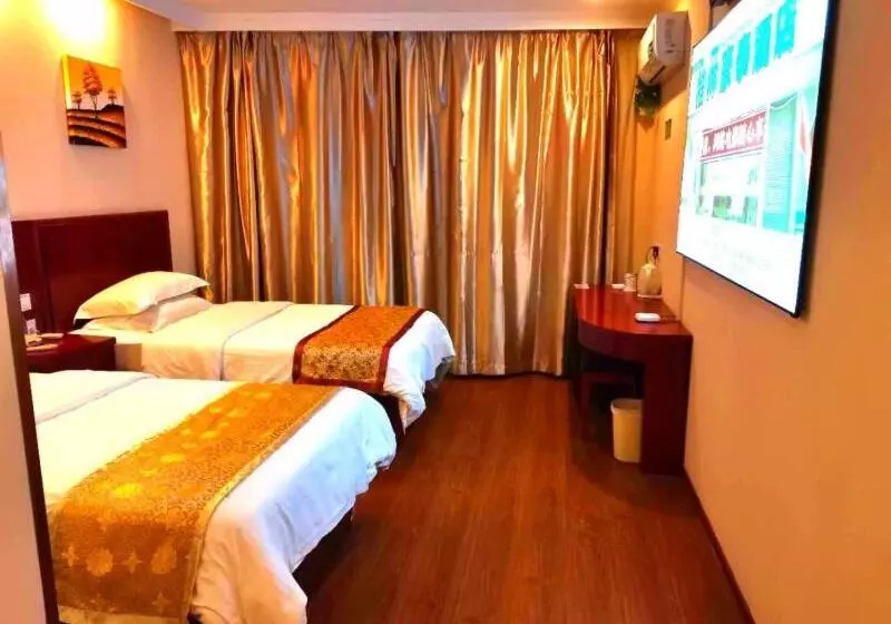 Hotelli Greentree Inn Jiangsu Suzhou Suzhouleyuan Tianping College Business