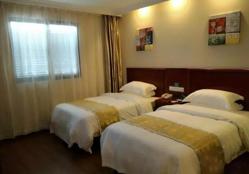 Hotelli Greentree Inn Jiangsu Suzhou Suzhouleyuan Tianping College Business
