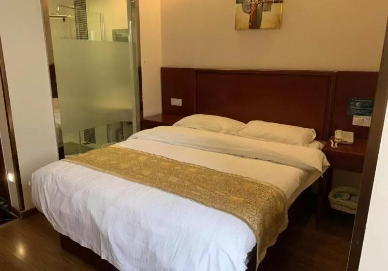 Hotelli Greentree Inn Jiangsu Suzhou Suzhouleyuan Tianping College Business