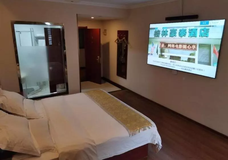 Hotelli Greentree Inn Jiangsu Suzhou Suzhouleyuan Tianping College Business