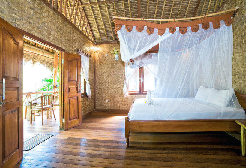 ベッドアンドブレックファースト Merta Sari Balangan Bungalows