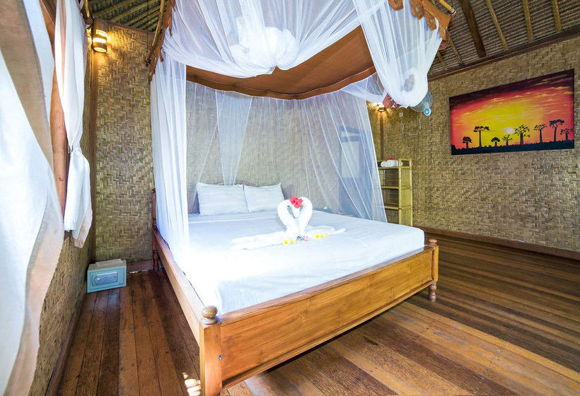 ベッドアンドブレックファースト Merta Sari Balangan Bungalows