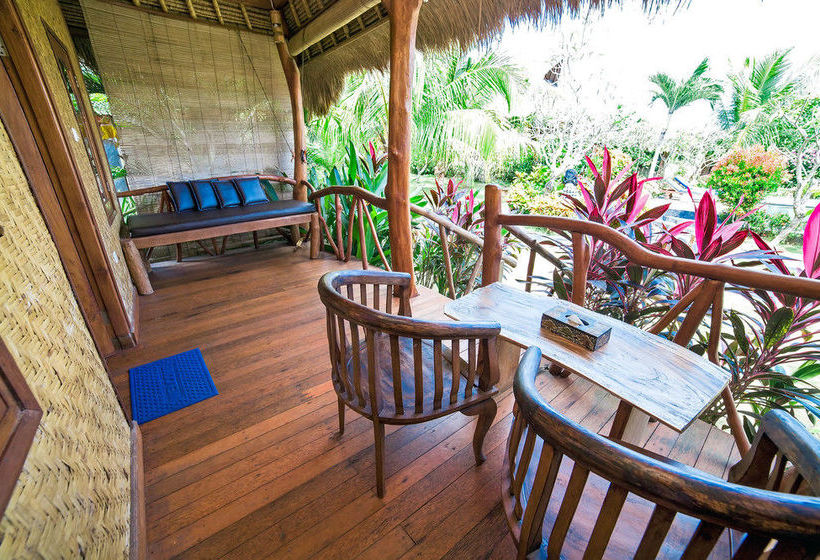 ベッドアンドブレックファースト Merta Sari Balangan Bungalows