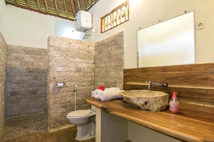 ベッドアンドブレックファースト Merta Sari Balangan Bungalows