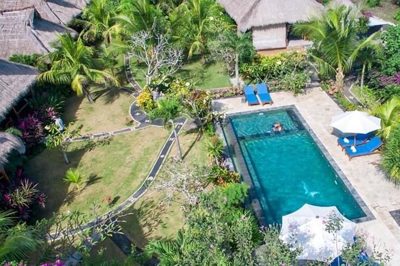 ベッドアンドブレックファースト Merta Sari Balangan Bungalows